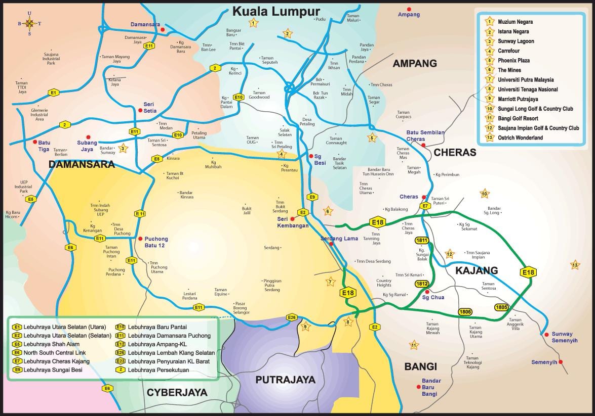kl சாலை வரைபடம்