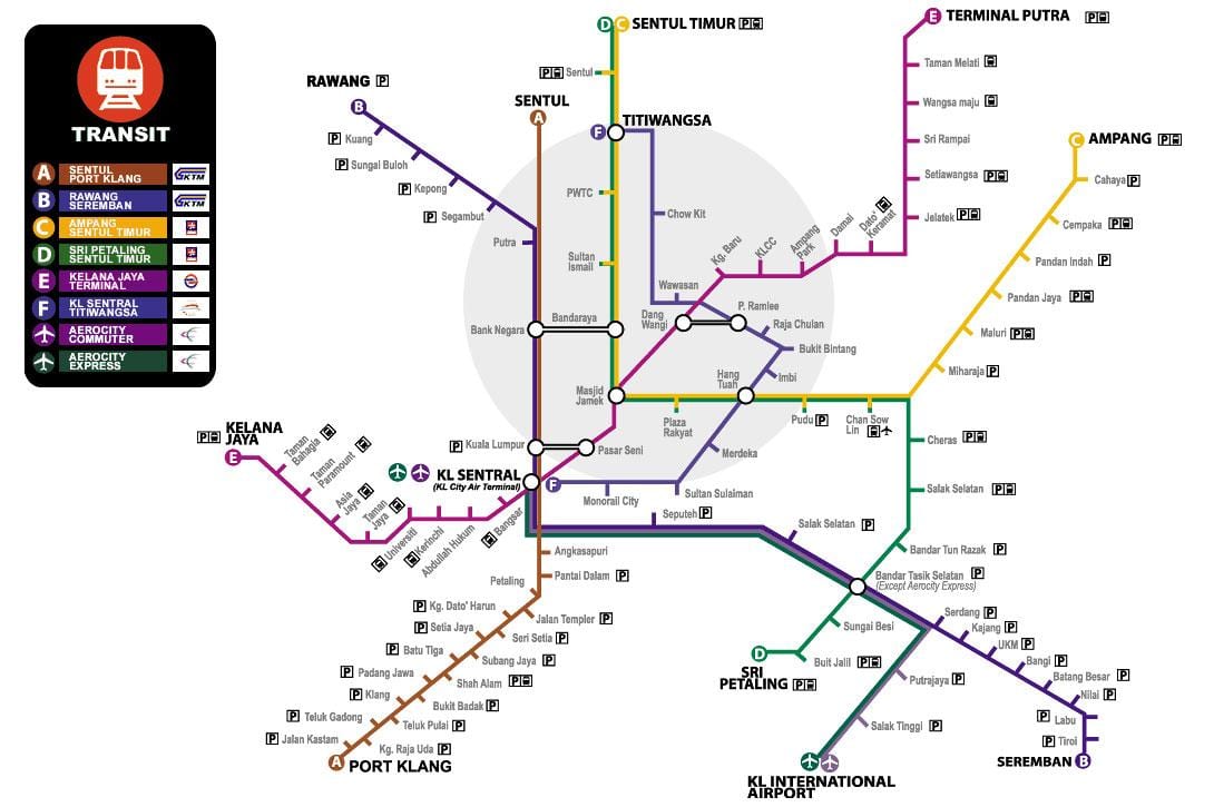 வரைபடம், ktm போக்குவரத்து