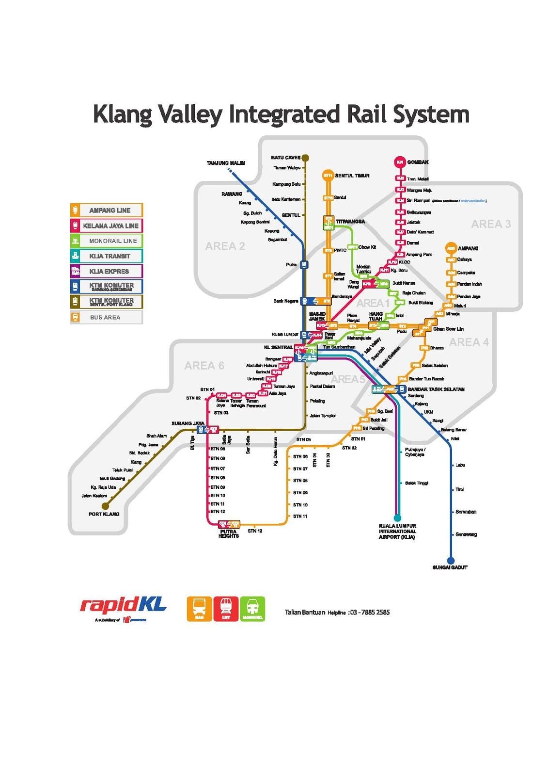 myrapid lrt வரைபடம்