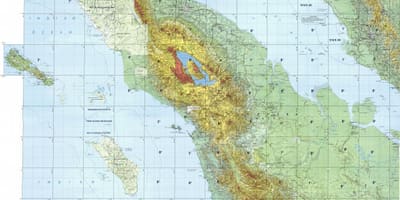 வரைபடம் கோலாலம்பூர் topographic