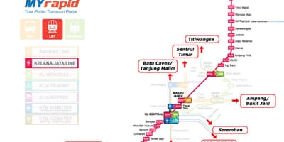 Putra lrt வரைபடம்