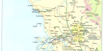 கோலாலம்பூர் சிலாங்கூர் வரைபடம்