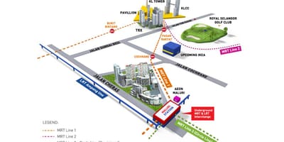 வரைபடம் kl sentral ரயில்