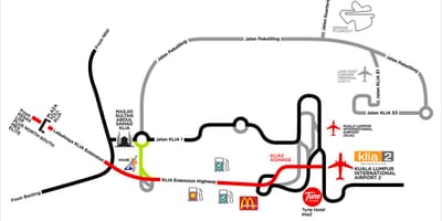 Klia2 வரைபடம் அடைவு