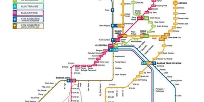 சுபாங் ஜெயா lrt பாதை வரைபடம்